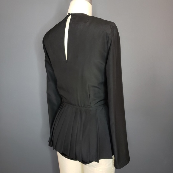 Kardashian Kollection Pleated Peplum Top - Picture 4 of 4